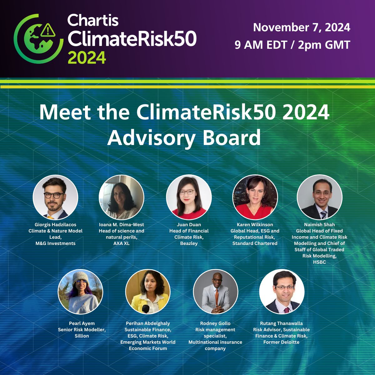 Keynote: Advising Financial Institutions on Climate Risk